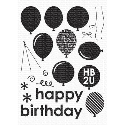 My Favorite Things Clear Stamps - Balloon Party